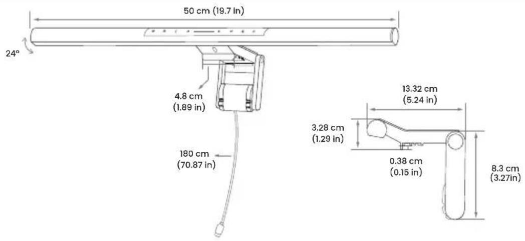 BENQ ScreenBar Pro - Specifications - 1
