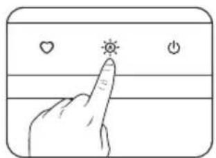 BENQ ScreenBar Pro - Turning On/Off the Light and Entering Auto-Dimming Mode Turning On/Off the Light - 2