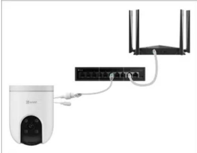EZVIZ H8c Pro 2K - Avec un commutateur PoE - 1