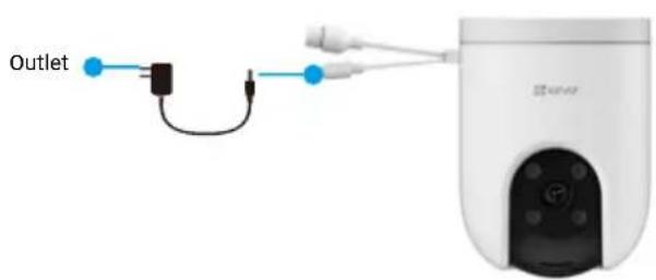 EZVIZ H8c Pro 2K+ - Avec adaptateur d'alimentation - 1