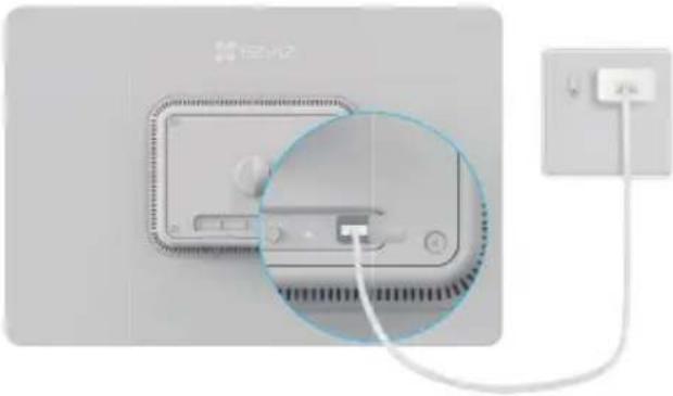 EZVIZ 12W Battery Solar Panel - Chargez complètement l'appareil - 1
