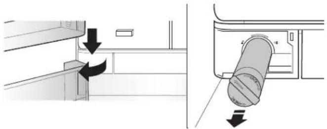 KITCHENAID KRQC736RPS - Water Filter Installation - 1