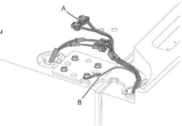 KITCHENAID KRQC736RPS - Cómo retirar la puerta del lado izquierdo - 2