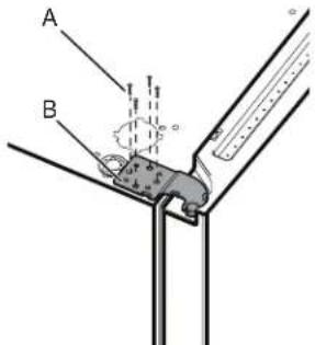 KITCHENAID KRQC736RPS - Cómo retirar la puerta del lado izquierdo - 4