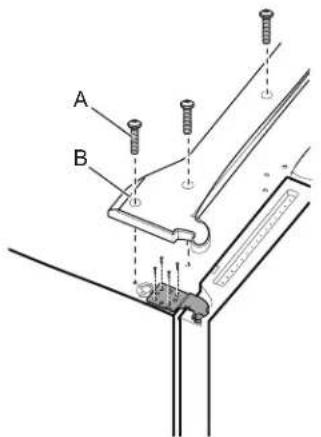 KITCHENAID KRQC736RPS - Cómo retirar la puerta del lado izquierdo - 1