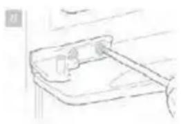 Orima ORH-249-W - Modification du sens d'ouverture de la porte : - 8