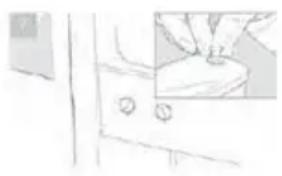 Orima ORH-249-W - Modification du sens d'ouverture de la porte : - 7