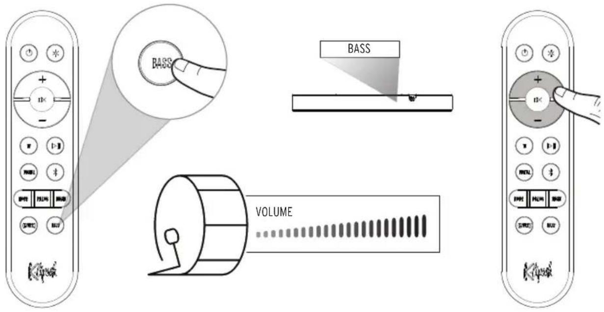 KLIPSCH Flexus Sub 100 - ADJUSTING BASS LEVEL - 1