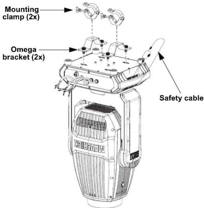 Chauvet Maverick Storm 2 Profile M - Mounting - 1