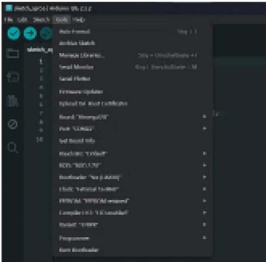 Joy-It ARD-NanoV4-MC - CONFIGURATION DU LOGICIEL - 3