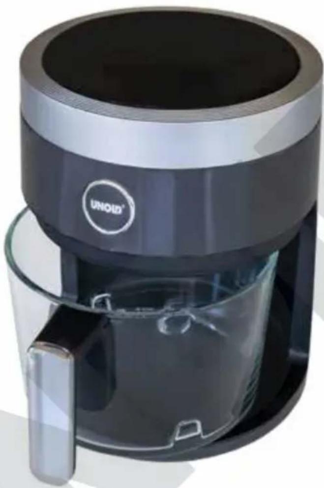 UNOLD 58695 - Heißluftfritteuse GLAS - 1
