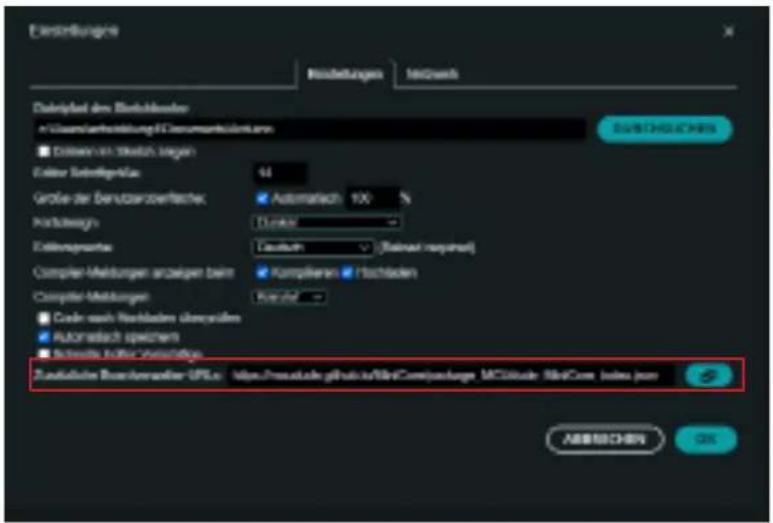 Joy-It ARD-One-C-MC - CONFIGURATION DU LOGICIEL - 1