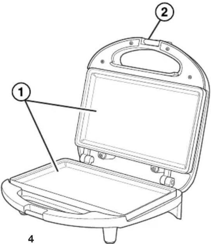 PROCTOR SILEX 25401G - Parts and Features - 2