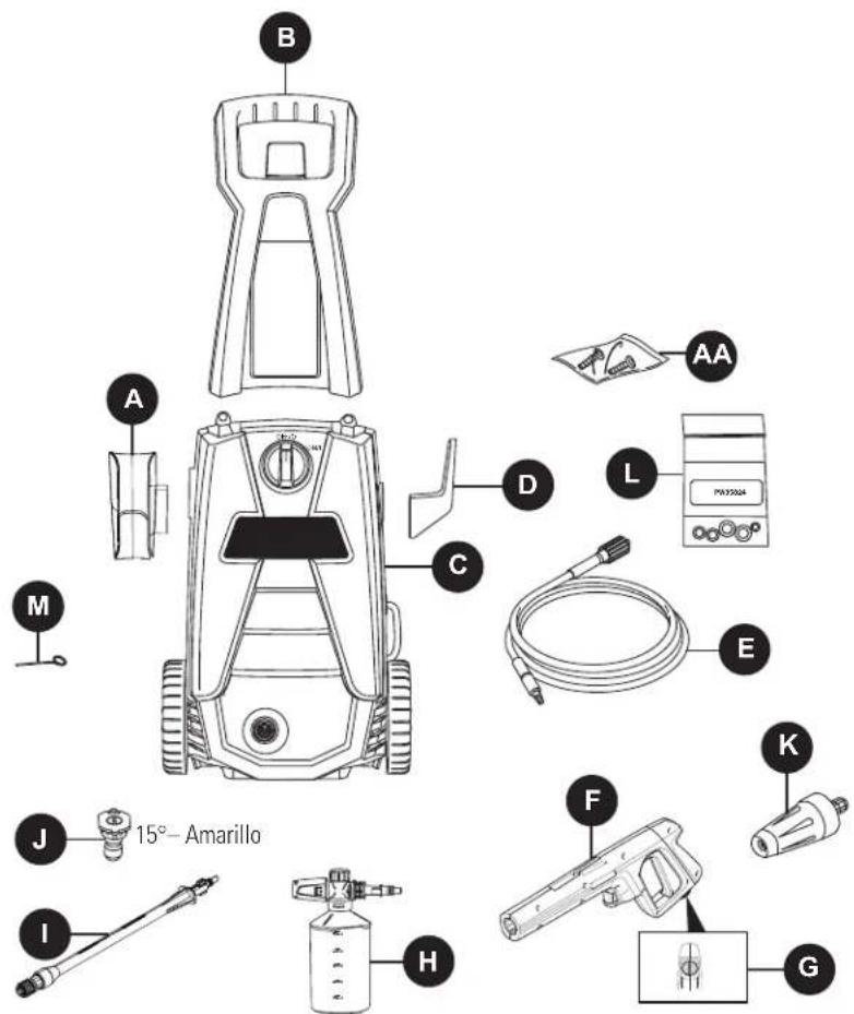 Simpson CM61351 - ESPECIFICACIONES DEL PRODUCTO - 1