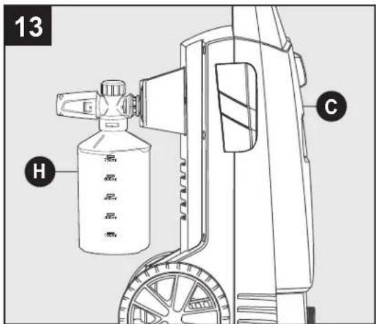 Simpson CM61351 - Foam Cannon Installation - 2