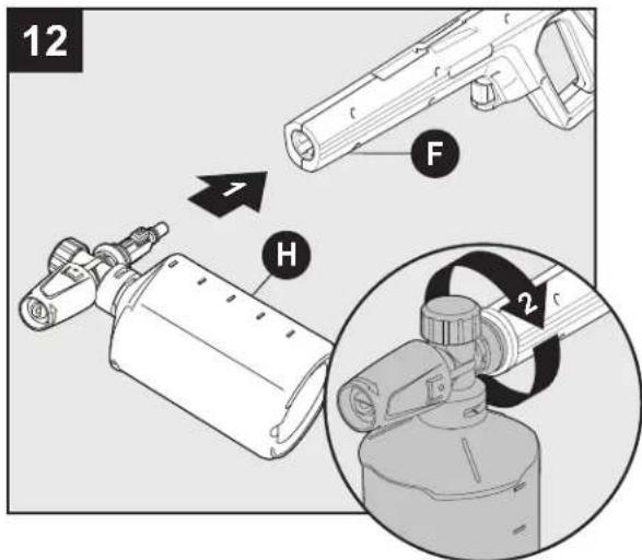 Simpson CM61351 - Foam Cannon Installation - 1