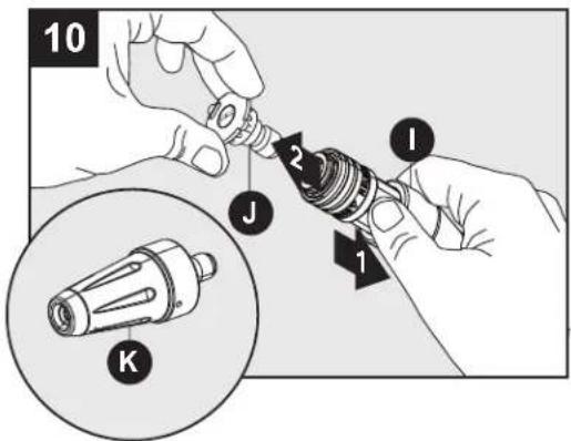 Simpson CM61351 - Installation de la lance d'arrosage - 1