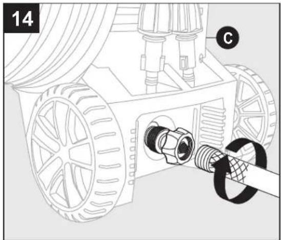 Simpson CM61351 - Espuma del cañón de almacenamiento - 1