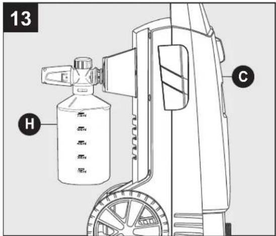 Simpson CM61351 - Instalación de la espuma del cañón - 2