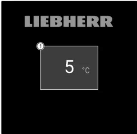 LIEBHERR FRPSrh 6511 Perfection - Éléments de commande et d'affichage - 1