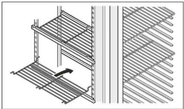 LIEBHERR FRPSrh 6501 Perfection - Mise en place de la grille intermédiaire - 1
