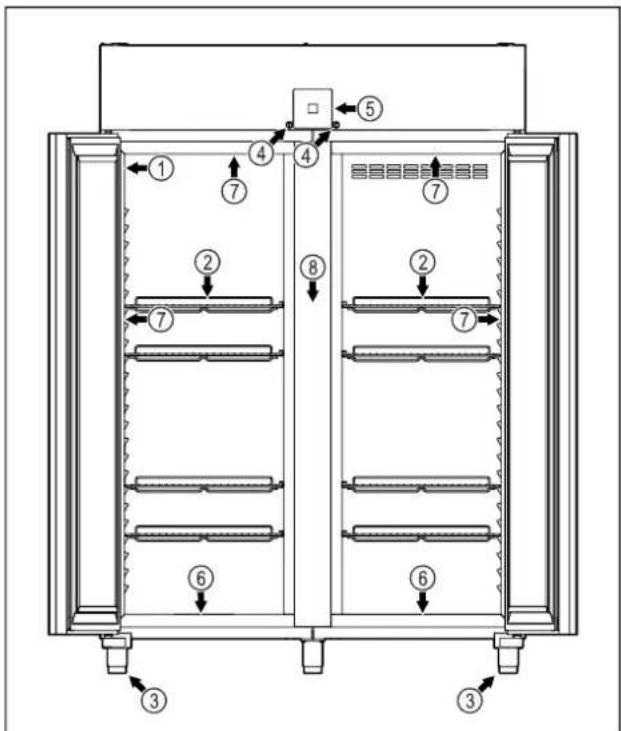 LIEBHERR FRPSrh 6501 Perfection - Vue d'ensemble de l'appareil et des accessoires - 3