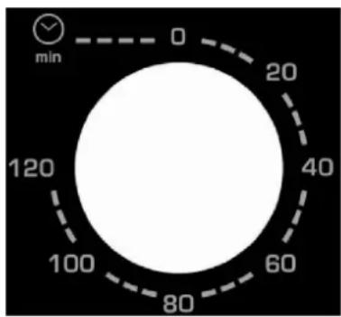 BRANDT FC609MUB - c) De baktijd instellen - 1