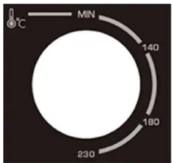 BRANDT FC609MUB - b) Ajuste de la temperatura - 1