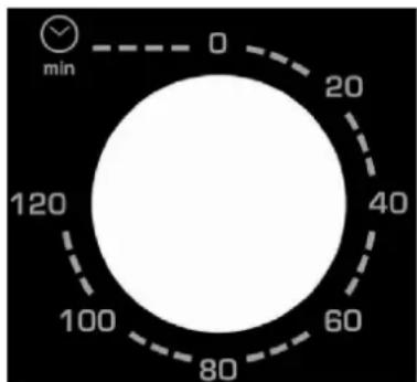BRANDT FC609MUB - c) Setting the cooking duration - 1
