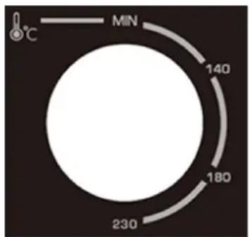 BRANDT FC609MUB - b) Setting the temperature - 1