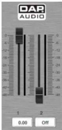 DAP-Audio DCP-24 MKII - Menu Out 1 - 2