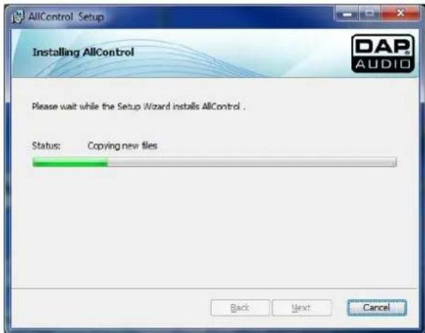 DAP-Audio DCP-26 MKII - Installation du logiciel - 6