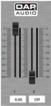 DAP-Audio DCP-26 MKII - Mélangeur d'entrées + vumètre - 1