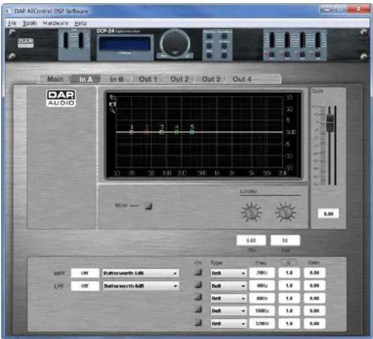 DAP-Audio DCP-26 MKII - Menu In A - 1