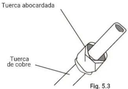 HTW IX39B5 - Paso 3: Extremos abocardados de la tubería - 1
