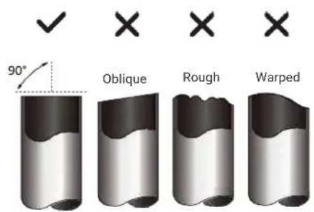 HTW IX39B5 - NOTE ON PIPE LENGTH - 1