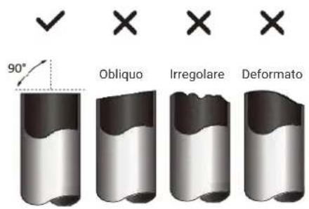 HTW IX39B5 - Passaggio 1: Taglio della tubazione - 1