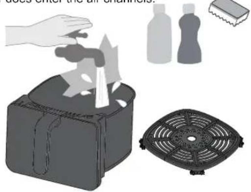 PANASONIC NF-CC600AXE - basket and baking tray - 1