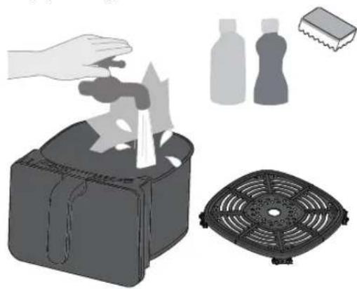 PANASONIC NF-CC600AXE - Koš na smažení a plech na pečení - 1
