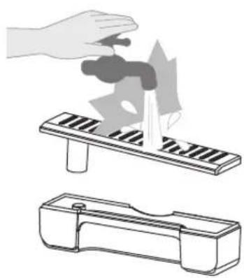 PANASONIC NF-CC600AXE - Réservoir d'eau et bouchon du réservoir d'eau - 1