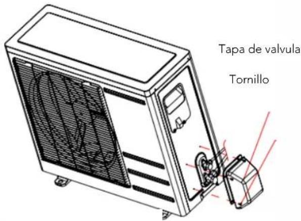 HTW IX75 - - Instalación para la tapa de la válvula - 1