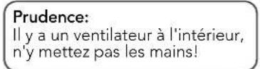 HTW IX75 - Réglage horizontaldudébit d'air - 2