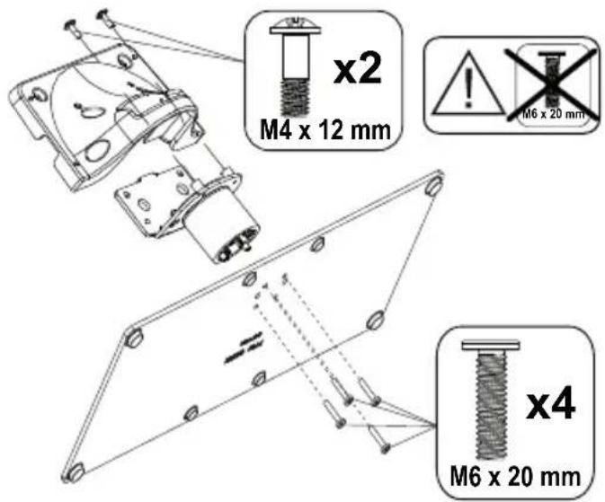 PANASONIC TX-55MXX689 - A talp összeszerelése - 1