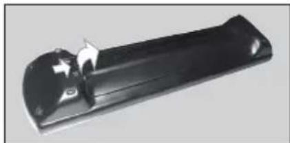 PANASONIC TX-55MXX689 - Inserir as pilhas no controlo remoto - 1