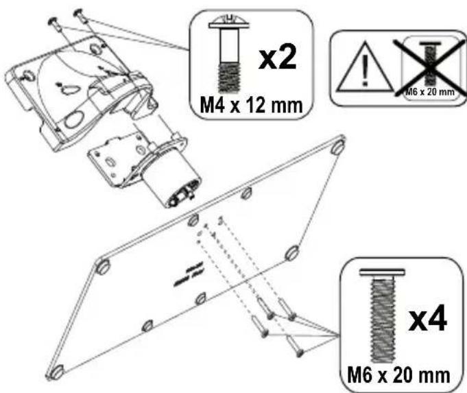 PANASONIC TX-55MXX689 - Montera stället - 1