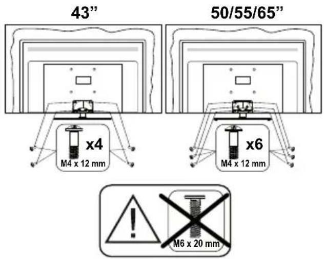 PANASONIC TX-55MXX689 - Montera stället - 3
