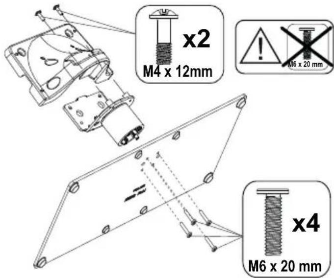 PANASONIC TX-65MX710E - Montere sokkelen - 1