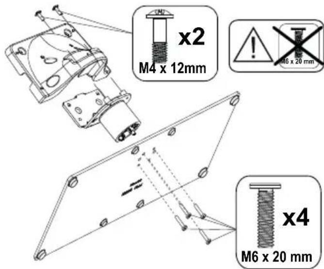 PANASONIC TX-65MX710E - A talp összeszerelése - 1