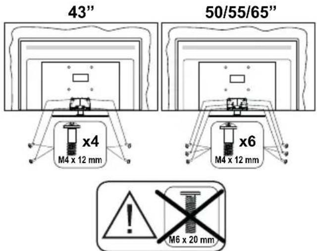 PANASONIC TX-65MX710E - Montere sokkelen - 3