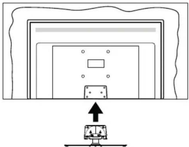 PANASONIC TX-65MX710E - Τοποθέτηση της βάσης - 2